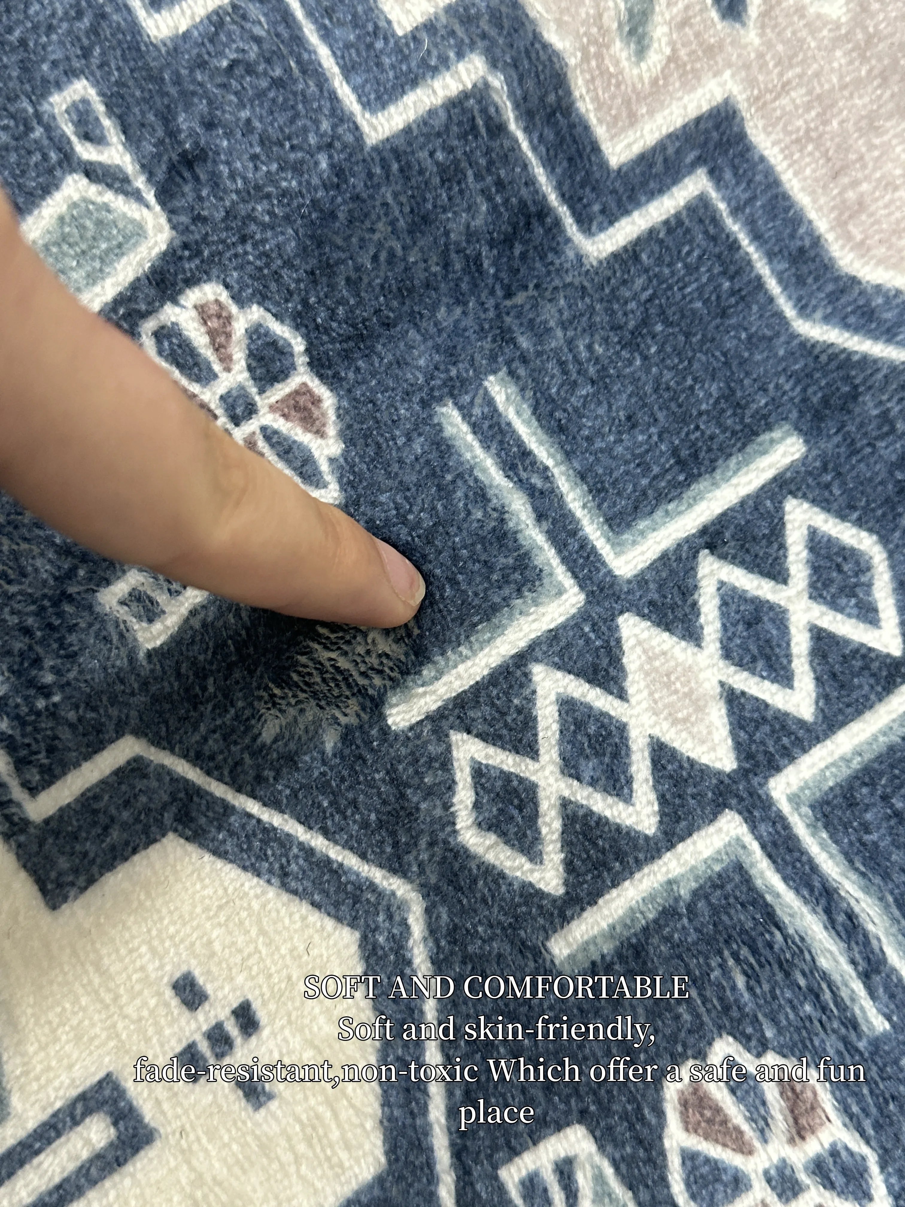 Alfombra Vintage Mosaico VIKAMA