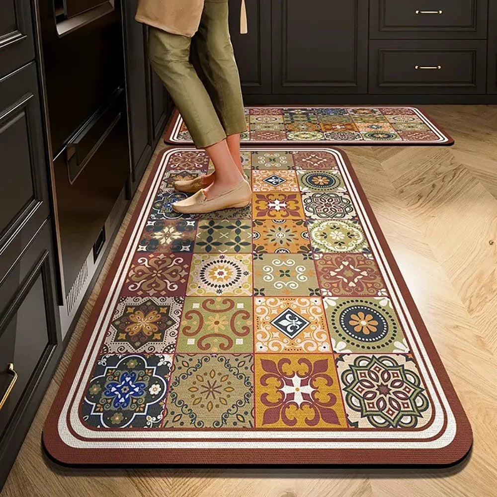 Alfombra Cocina Terciopelo