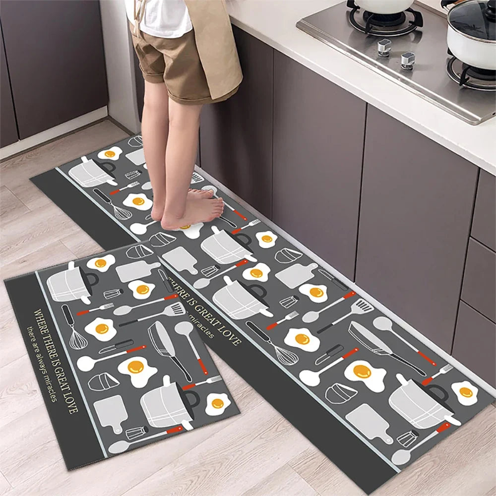 Alfombra Cocina Terciopelo