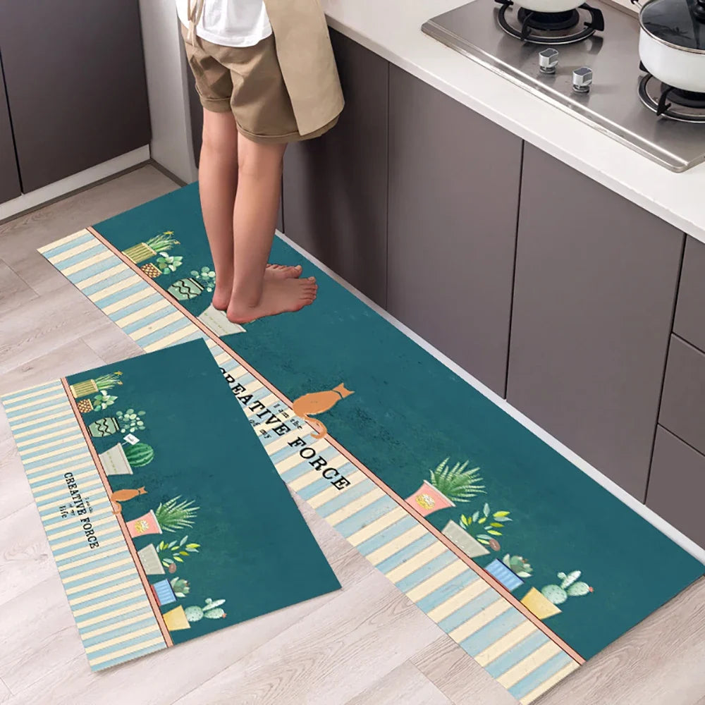 Alfombra Cocina Terciopelo