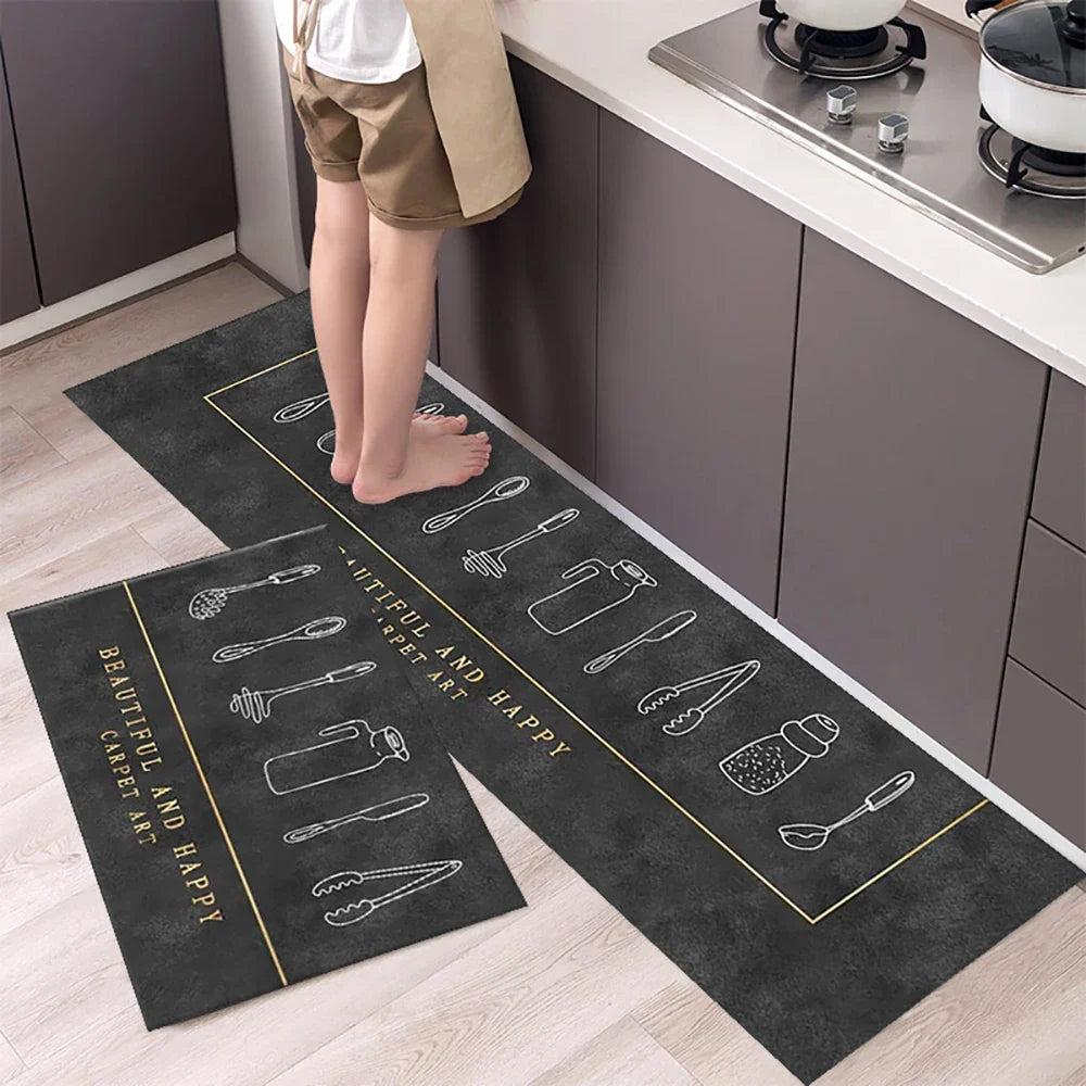 Alfombra Cocina Terciopelo
