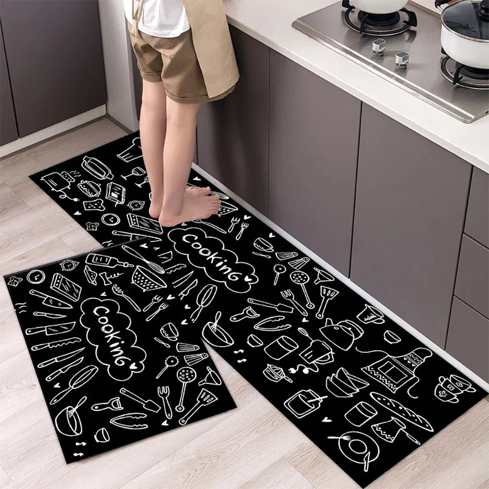 Alfombra Cocina Terciopelo