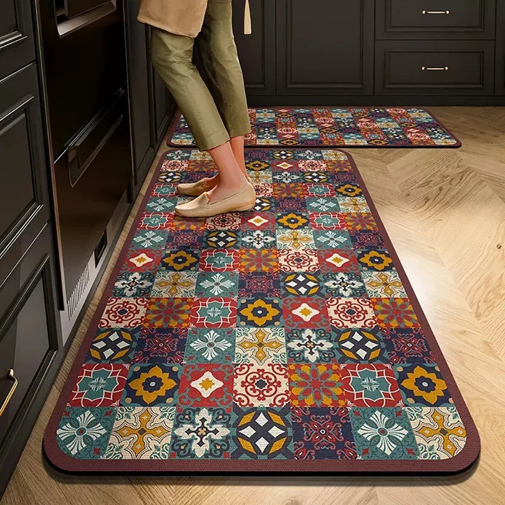 Alfombra Cocina Terciopelo