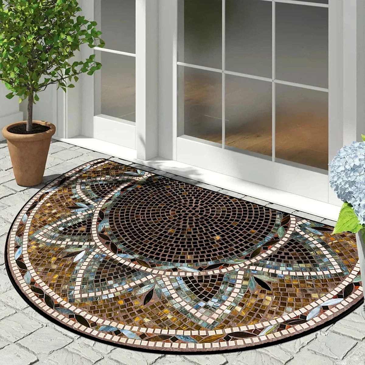 Alfombra Vintage Mosaico VIKAMA