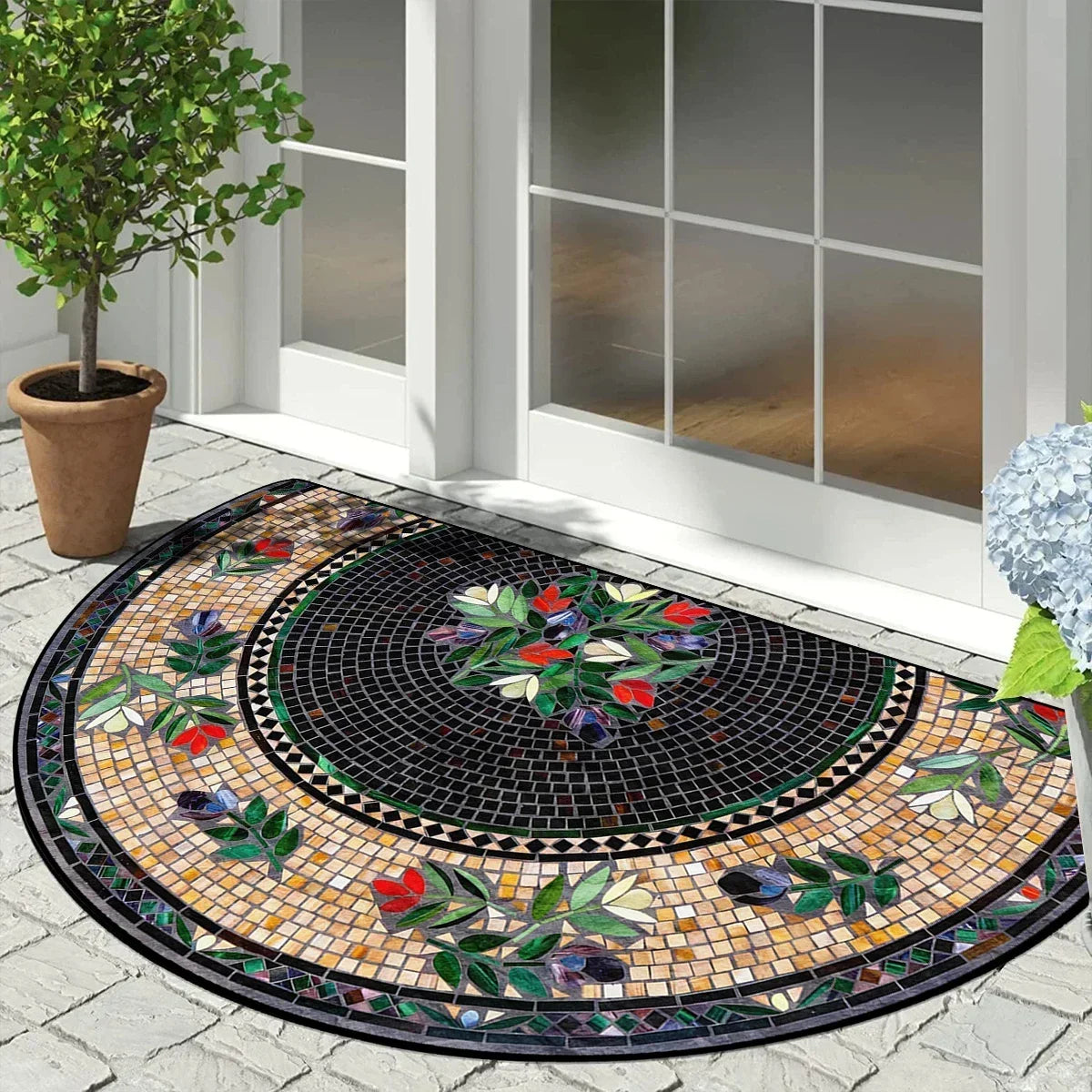 Alfombra Vintage Mosaico VIKAMA