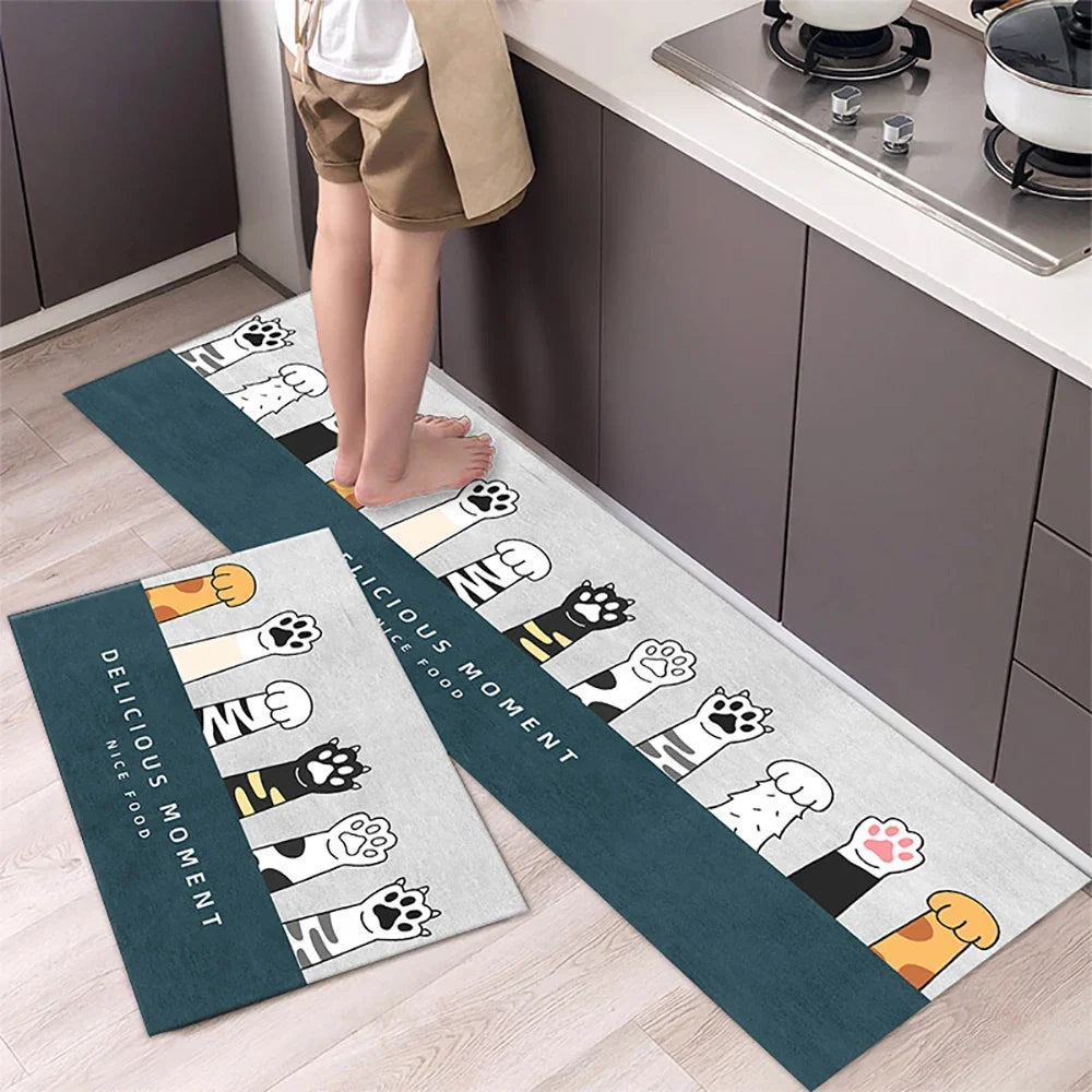 Alfombra Cocina Terciopelo