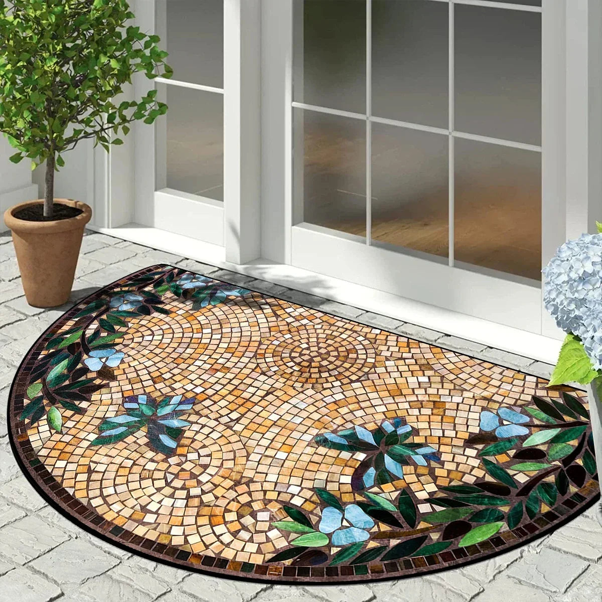 Alfombra Vintage Mosaico VIKAMA