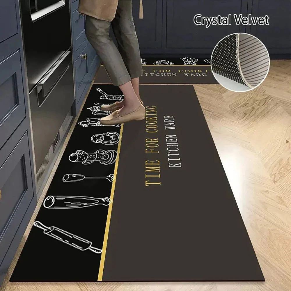 Alfombra Cocina Terciopelo