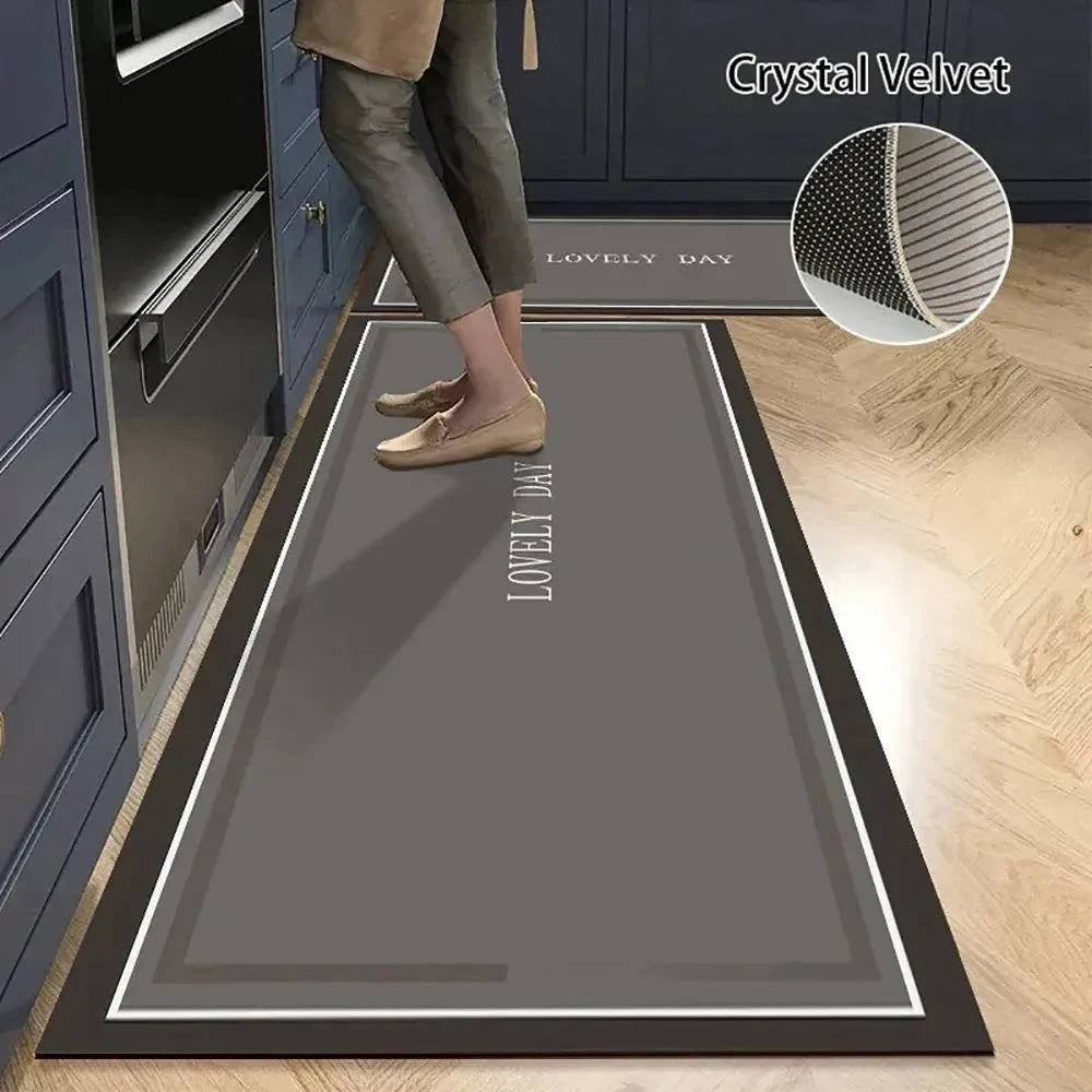 Alfombra Cocina Terciopelo