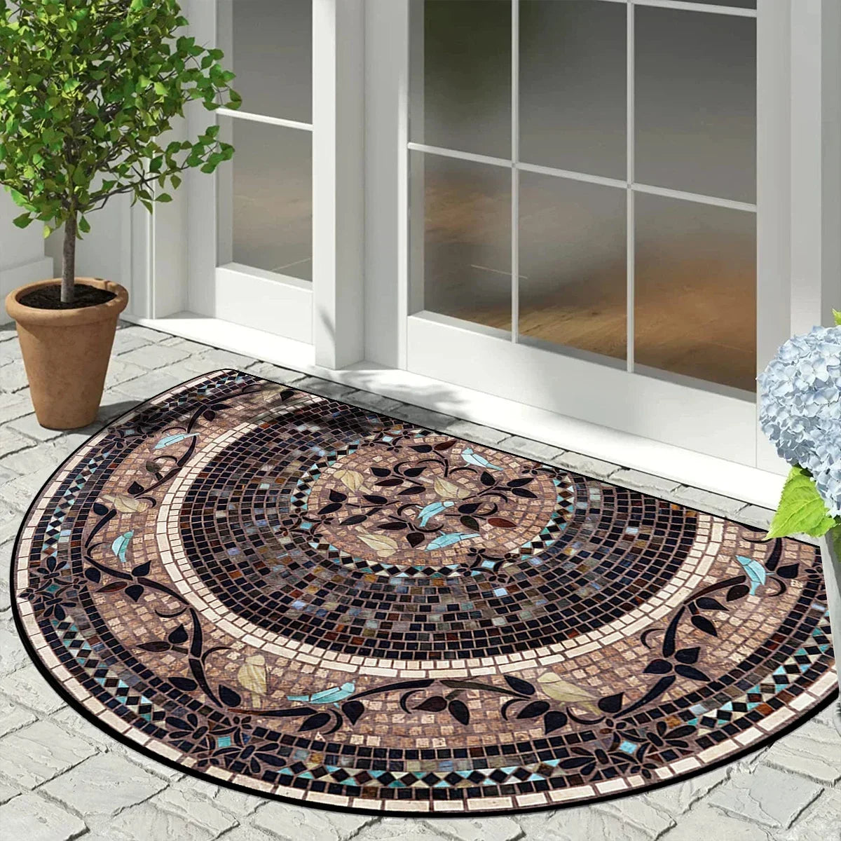 Alfombra Vintage Mosaico VIKAMA