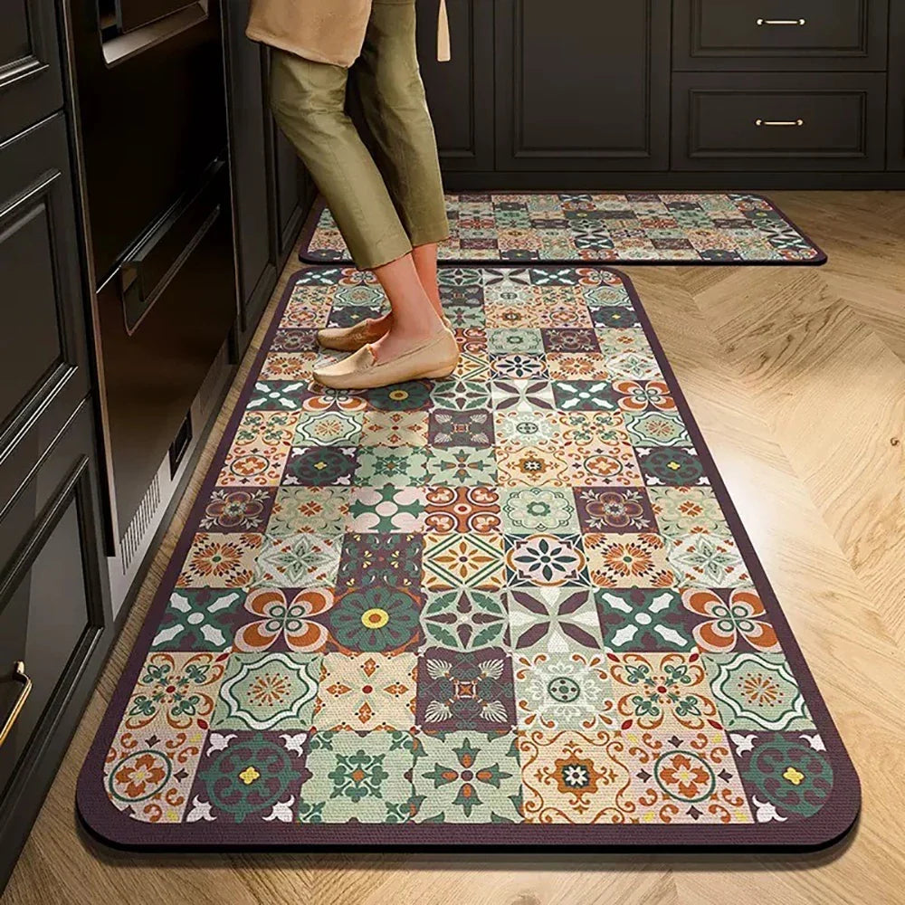 Alfombra Cocina Terciopelo