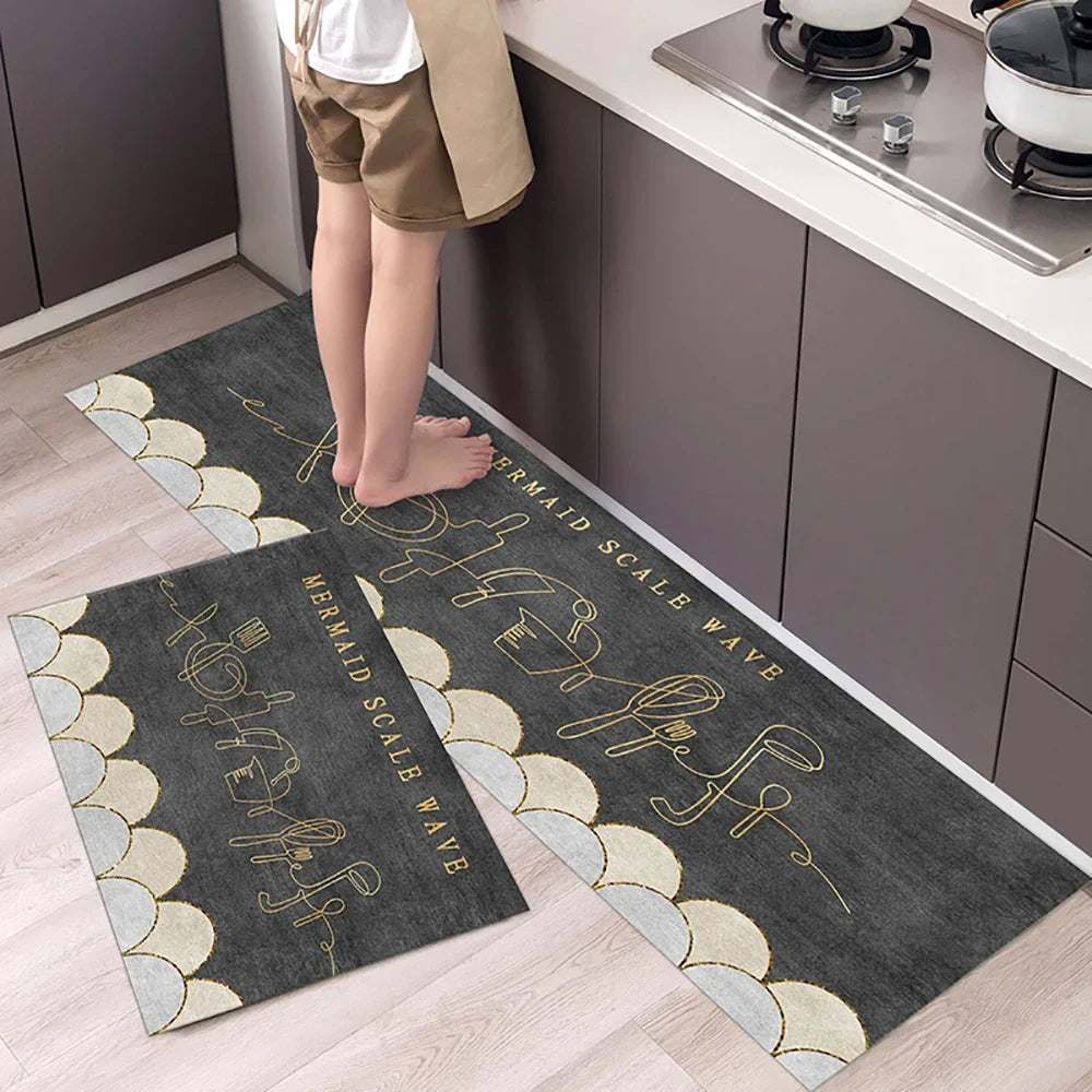 Alfombra Cocina Terciopelo