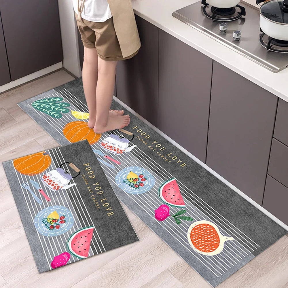 Alfombra Cocina Terciopelo