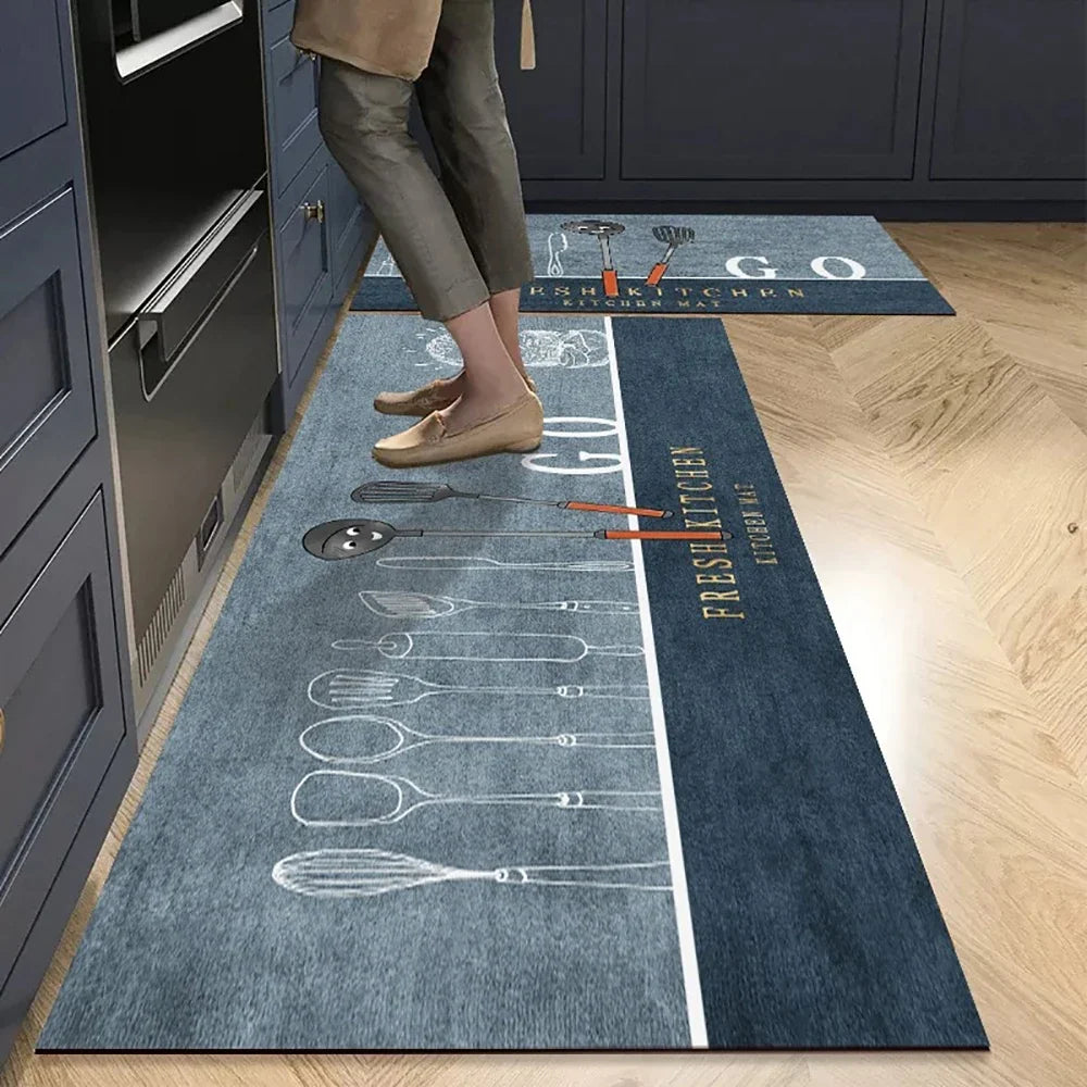 Alfombra Cocina Terciopelo