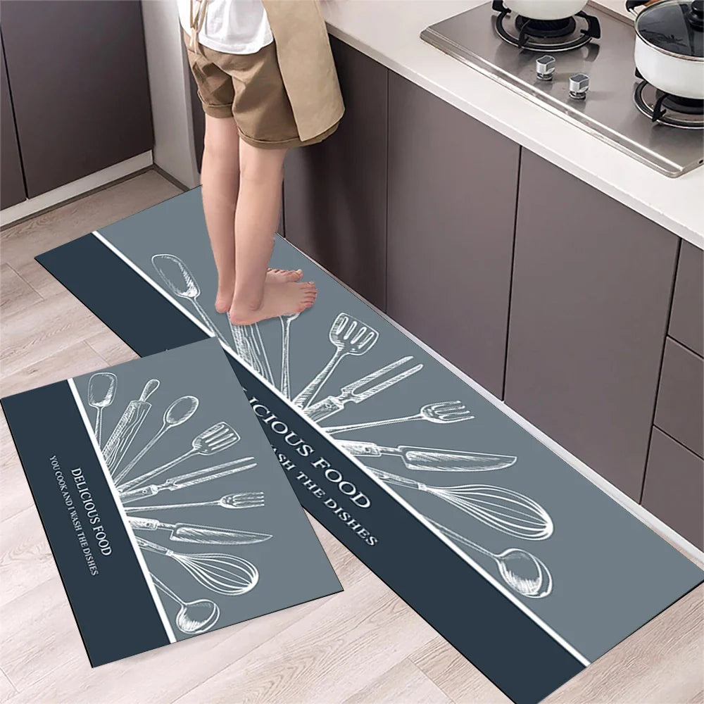 Alfombra Cocina Terciopelo