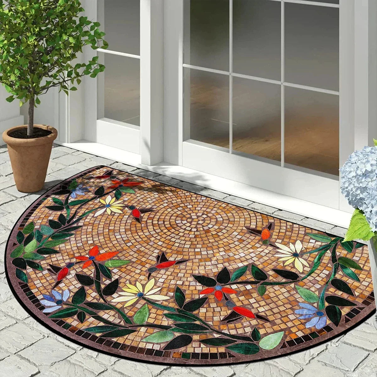 Alfombra Vintage Mosaico VIKAMA