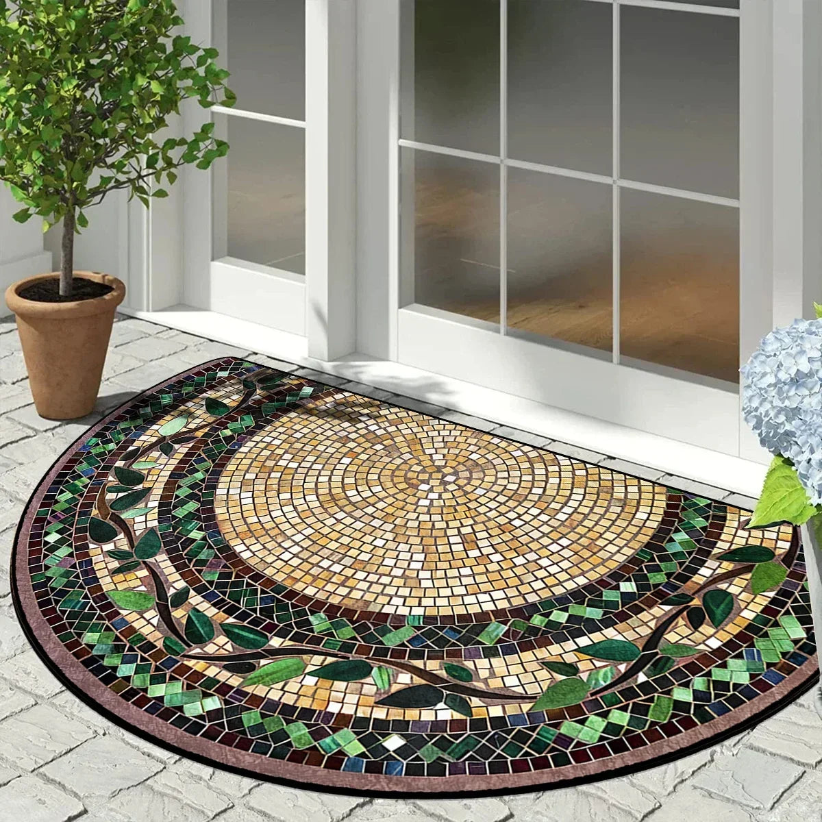 Alfombra Vintage Mosaico VIKAMA