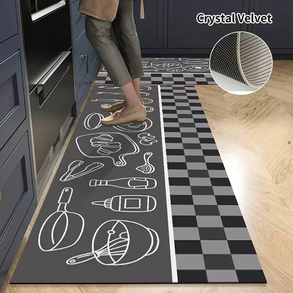 Alfombra Cocina Terciopelo