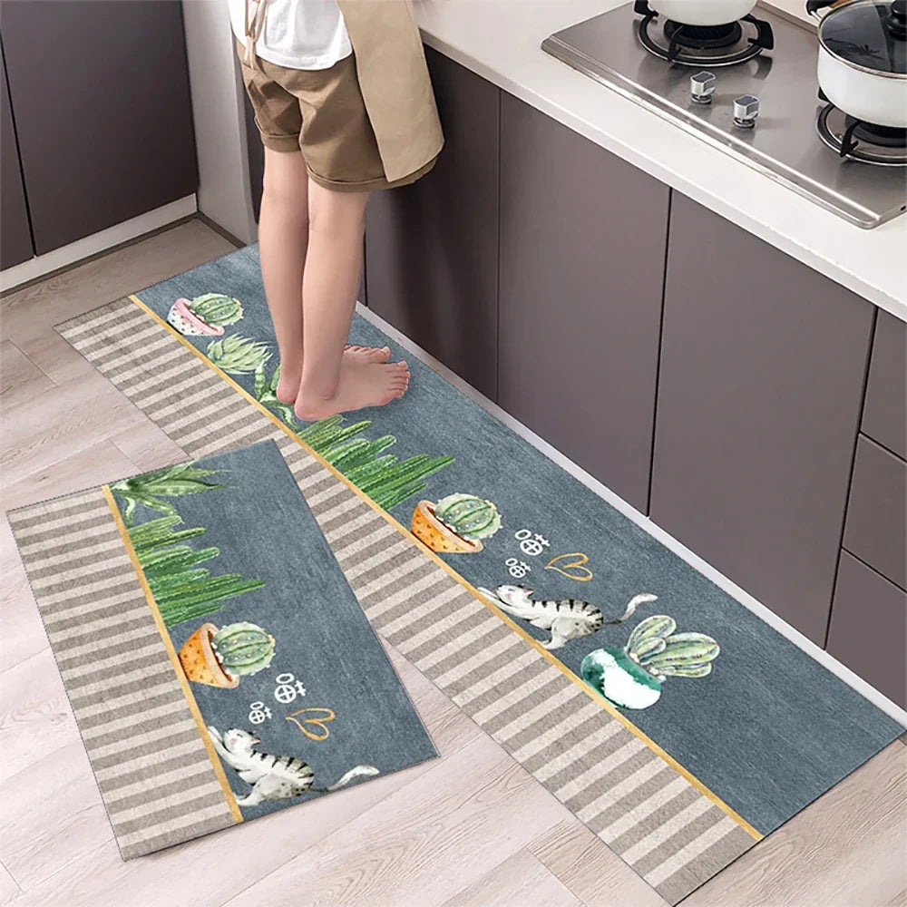 Alfombra Cocina Terciopelo